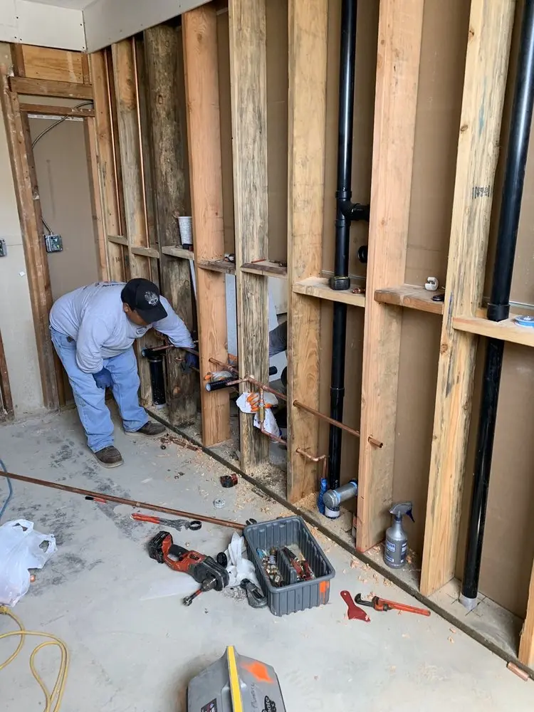 Commercial rough-in plumbing for Trenchless Sewer Repair in Jamaica Plain